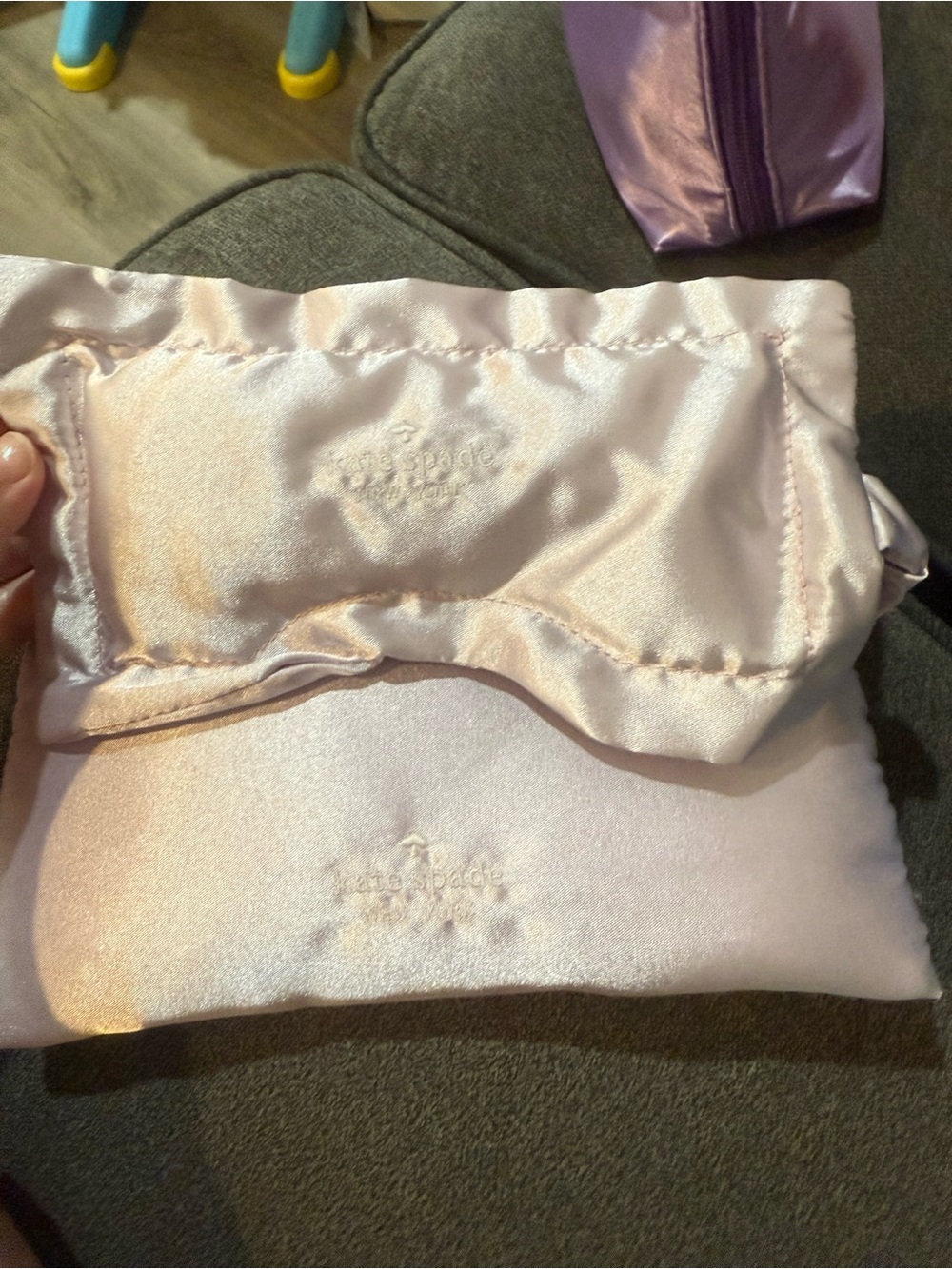 NEW KATE SPADE FLUFFY EYE MASK